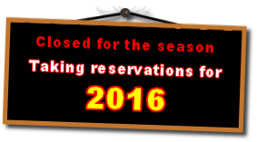 Closed for the season